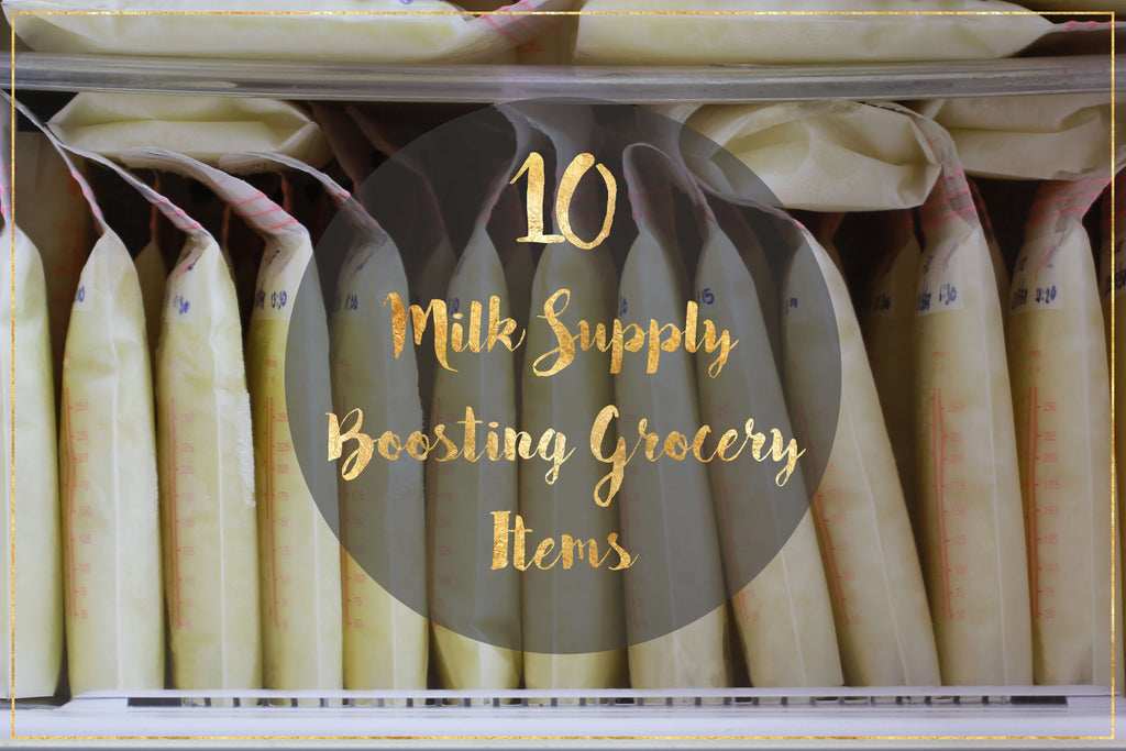 Boost your milk supply with these 10 common grocery items