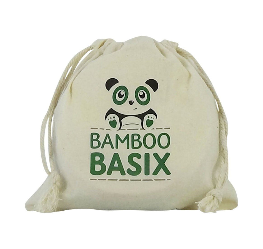 Reusable Bamboo Breast Pads - 7 pairs + wash bag - Bamboo Basix