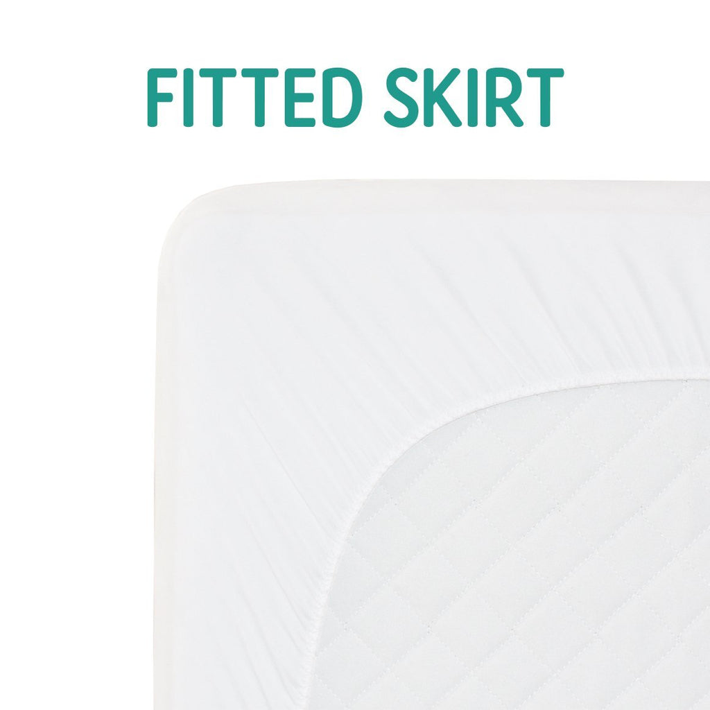 Bamboo Mattress Protector - Cot Size - Bamboo Basix