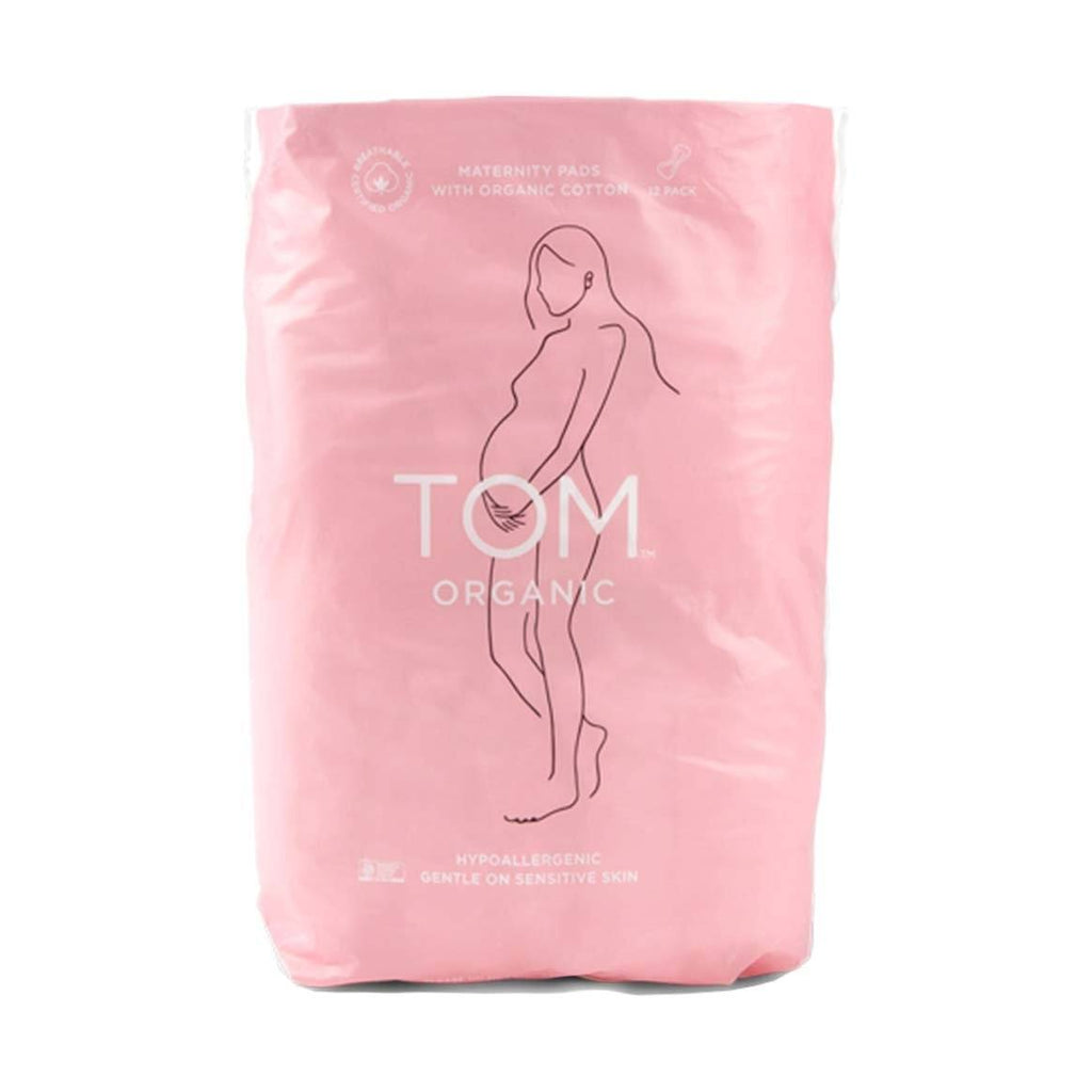 TOM Organic Maternity Pads - 12 Pack - Bamboo Basix