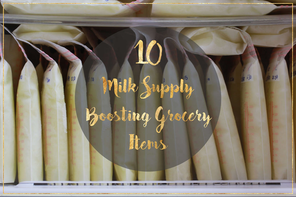 Boost your milk supply with these 10 common grocery items